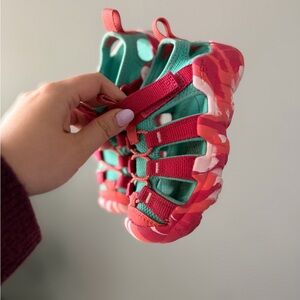 Keen Little Kids’ Hyperport H2 Sandal - Raspberry/Pool Blue